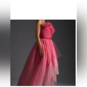 Anthropology x Hutch Pink Tulle Skirt